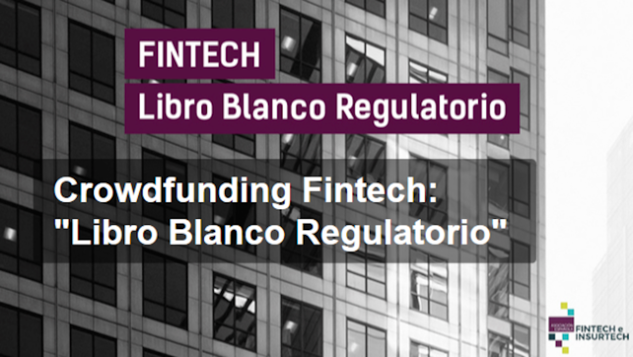 Crowdfunding Fintech, Libro Blanco Regulatorio